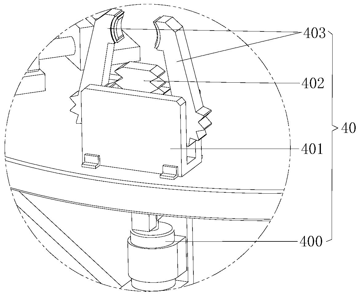 Adjustable positioning table used for aluminum alloy machining and use method