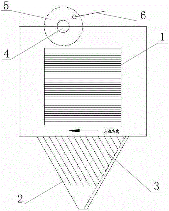 Turnover precipitation separation device