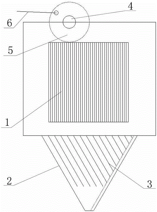 Turnover precipitation separation device