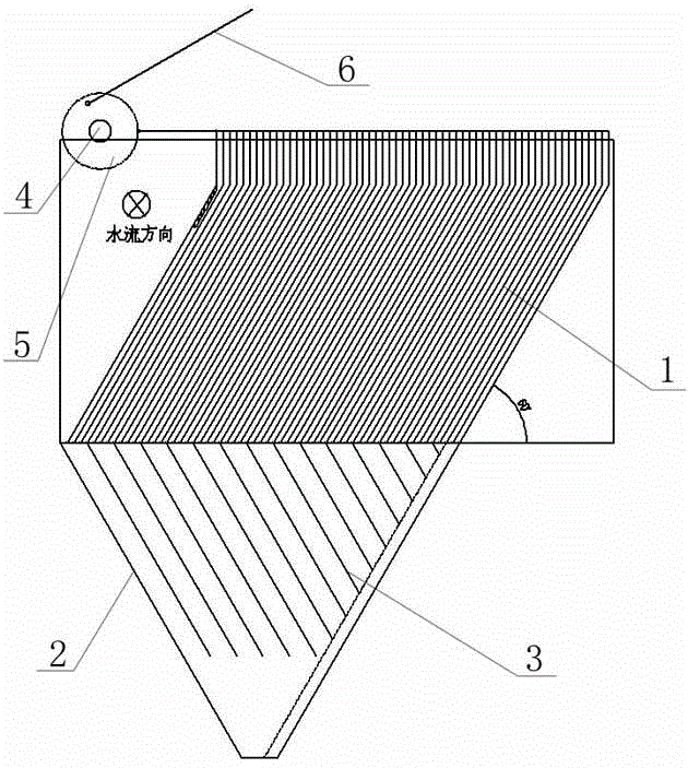 Turnover precipitation separation device