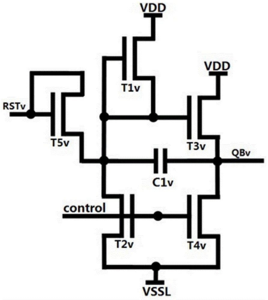 Inverter of grid integrated driving circuit, grid integrated driver and driving method