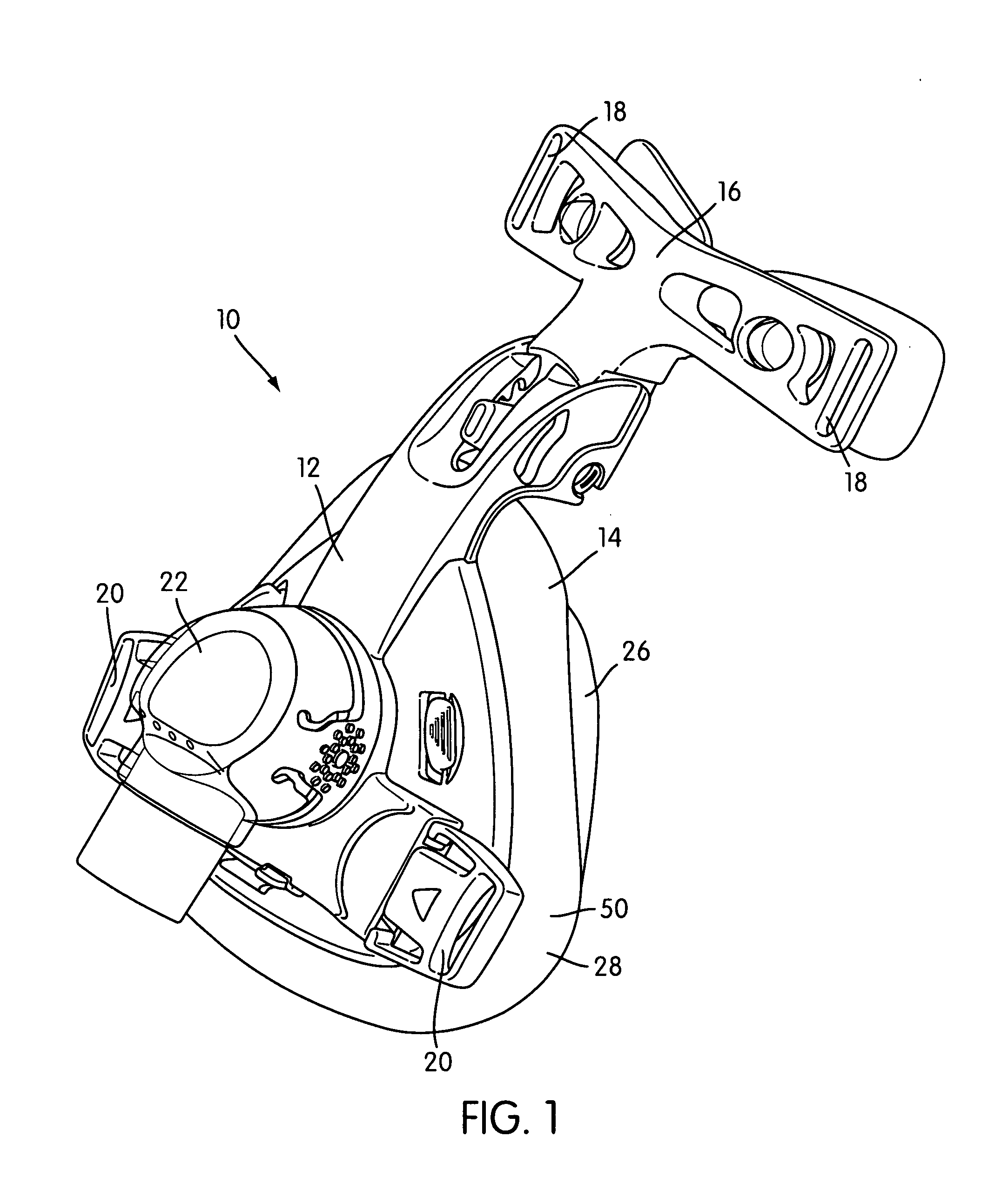 Cushion for a respiratory mask assembly