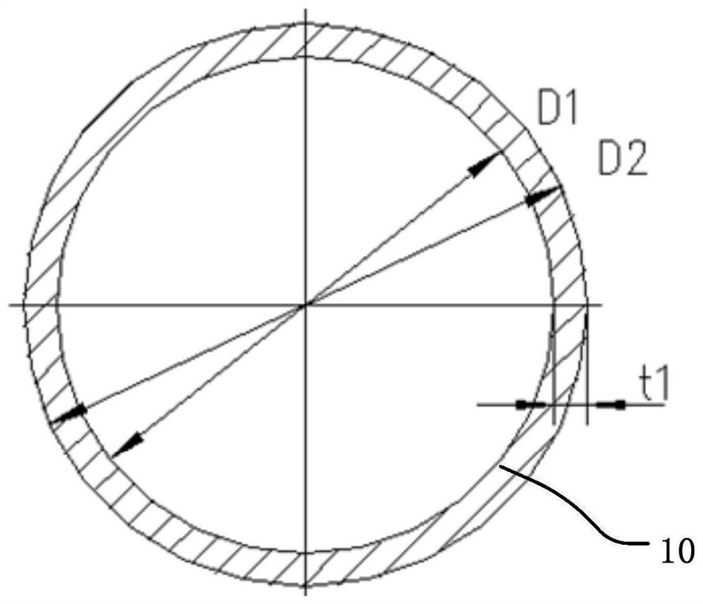 Manufacturing method of thin-wall sleeve shell