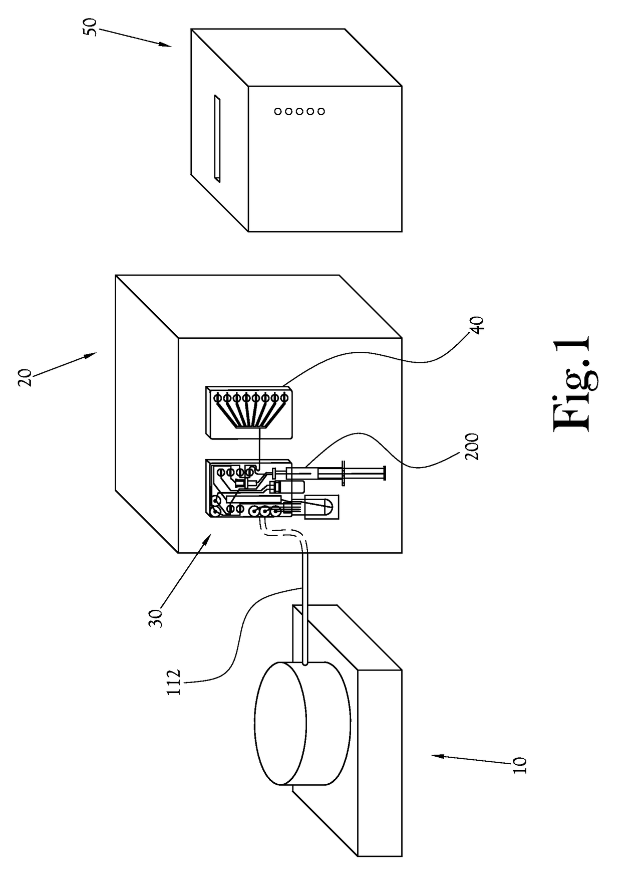 Dose synthesis card for use with automated biomarker production system