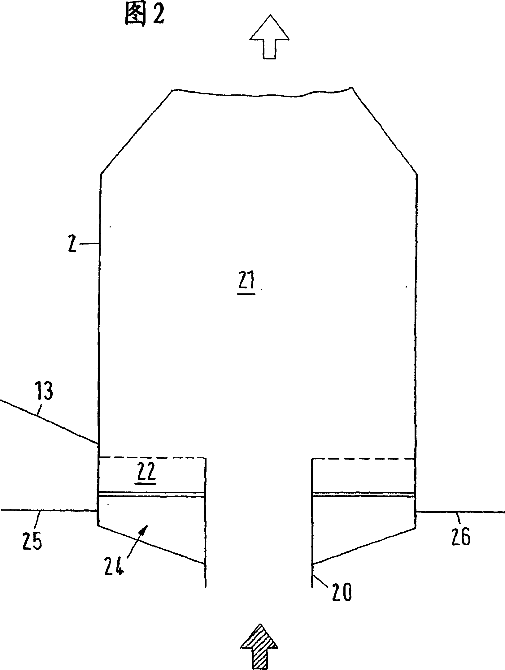 Method and device for removing gaseous pollutants from exhaust gases