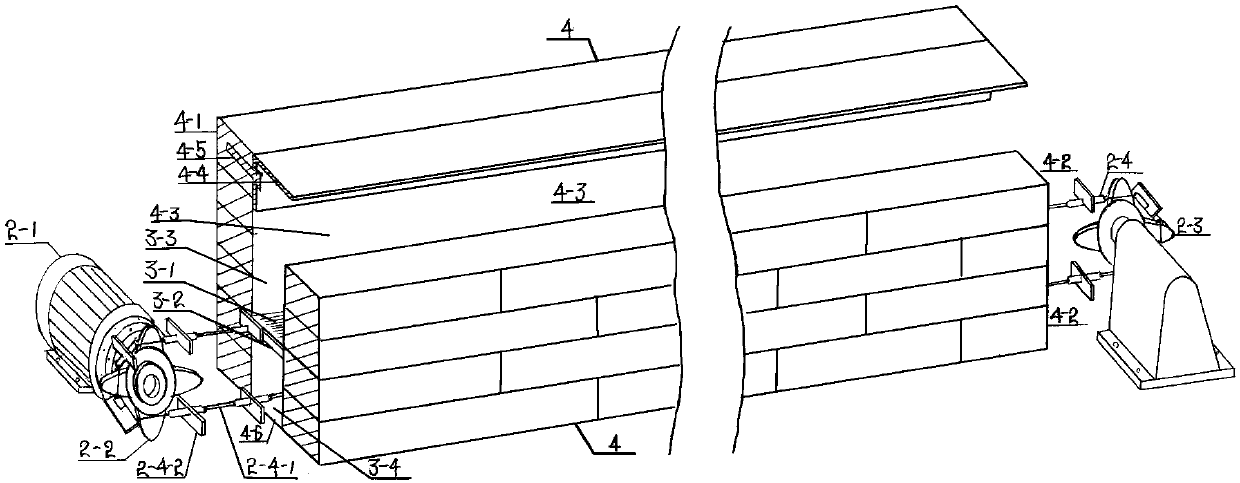 Rotary iron chain scraper type solid-liquid separation excrement-scraping device and method