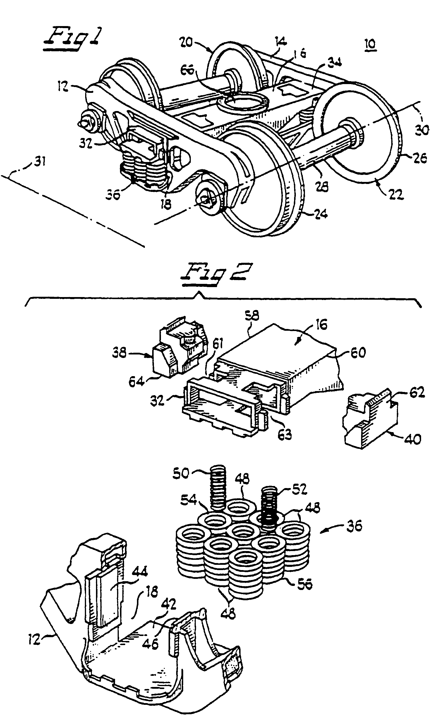 Multi-purpose universal sideframe for railway trucks