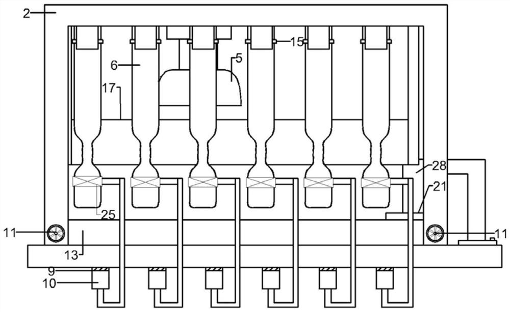 Machining welding device