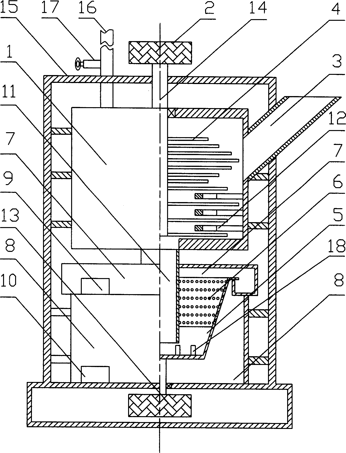 Fishbone separator and separating method thereof