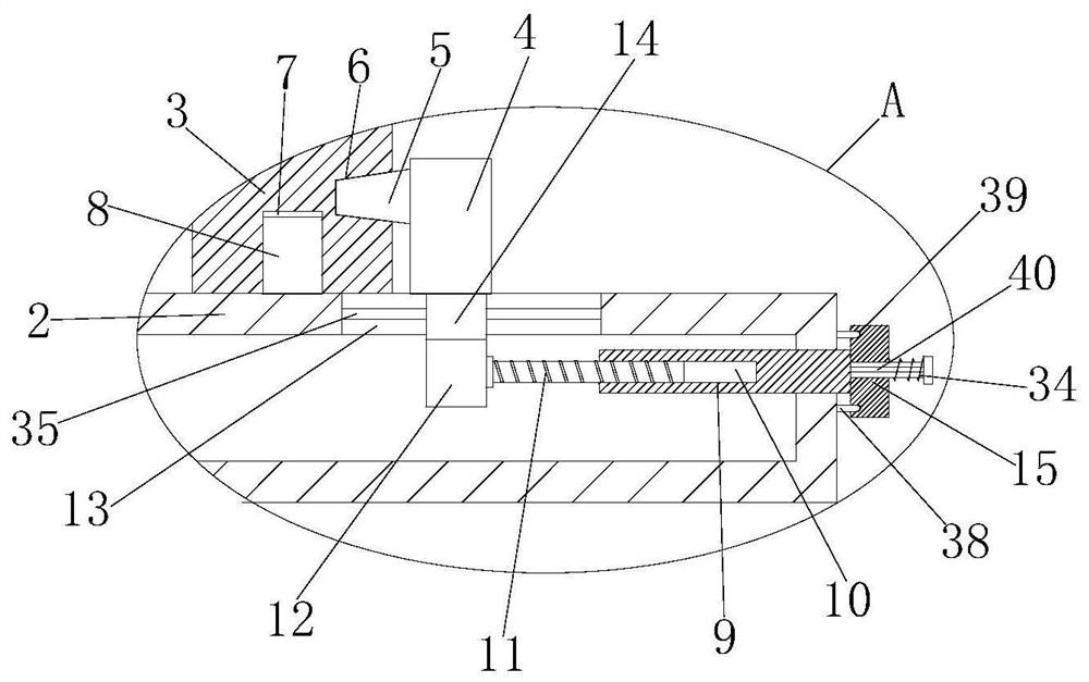 Buffering equipment of logistics carrying platform