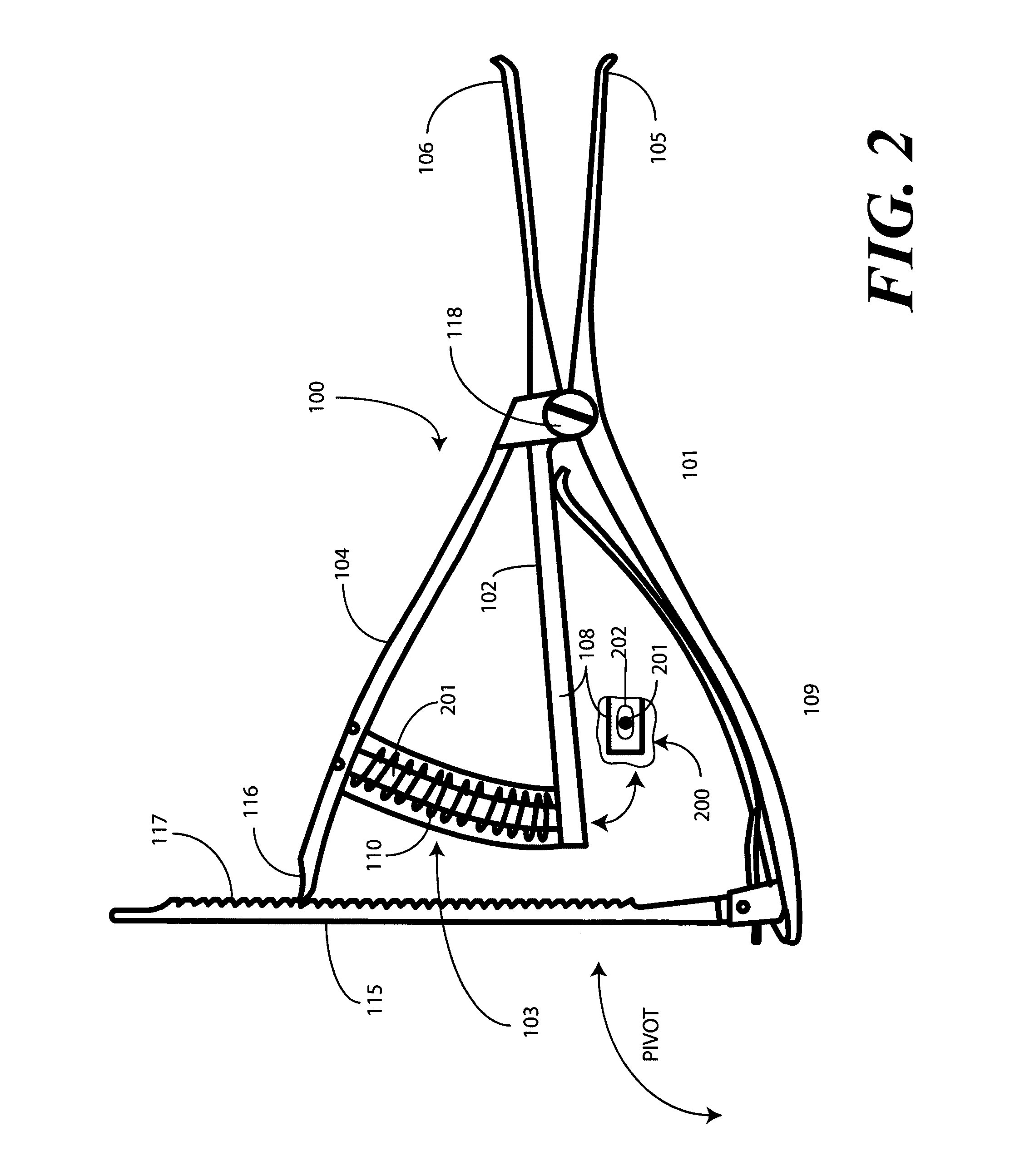 Femoral Tibial Spreader with Tensor Measurement