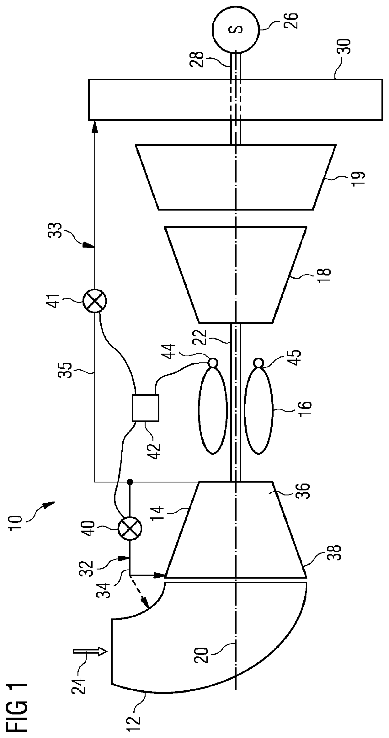 Gas turbine engine and control method