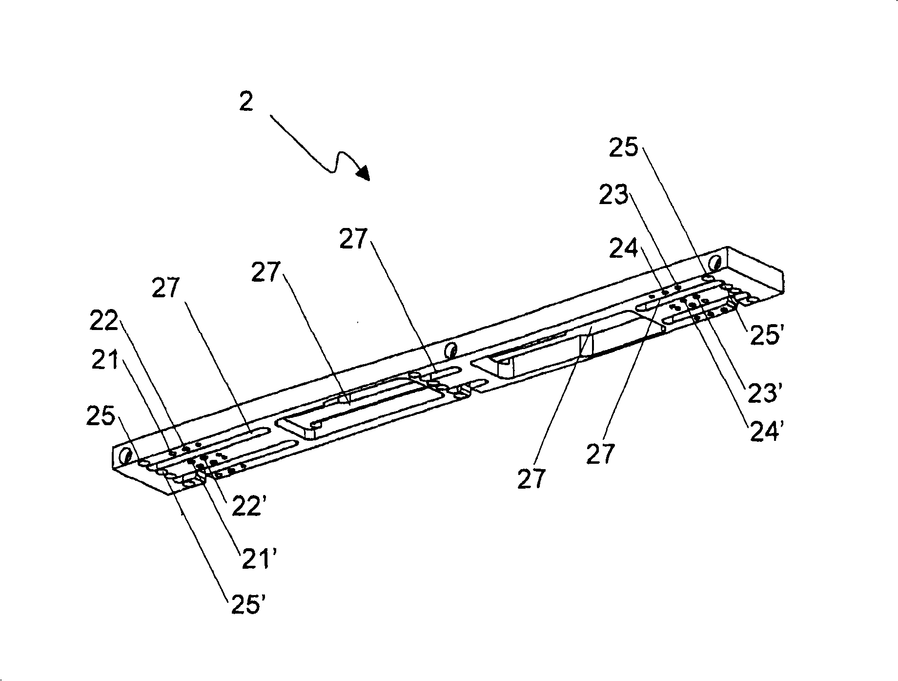 Sewage channel wall element