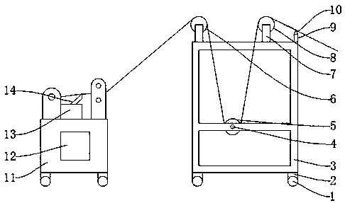 Wrinkle-proof cloth winding device