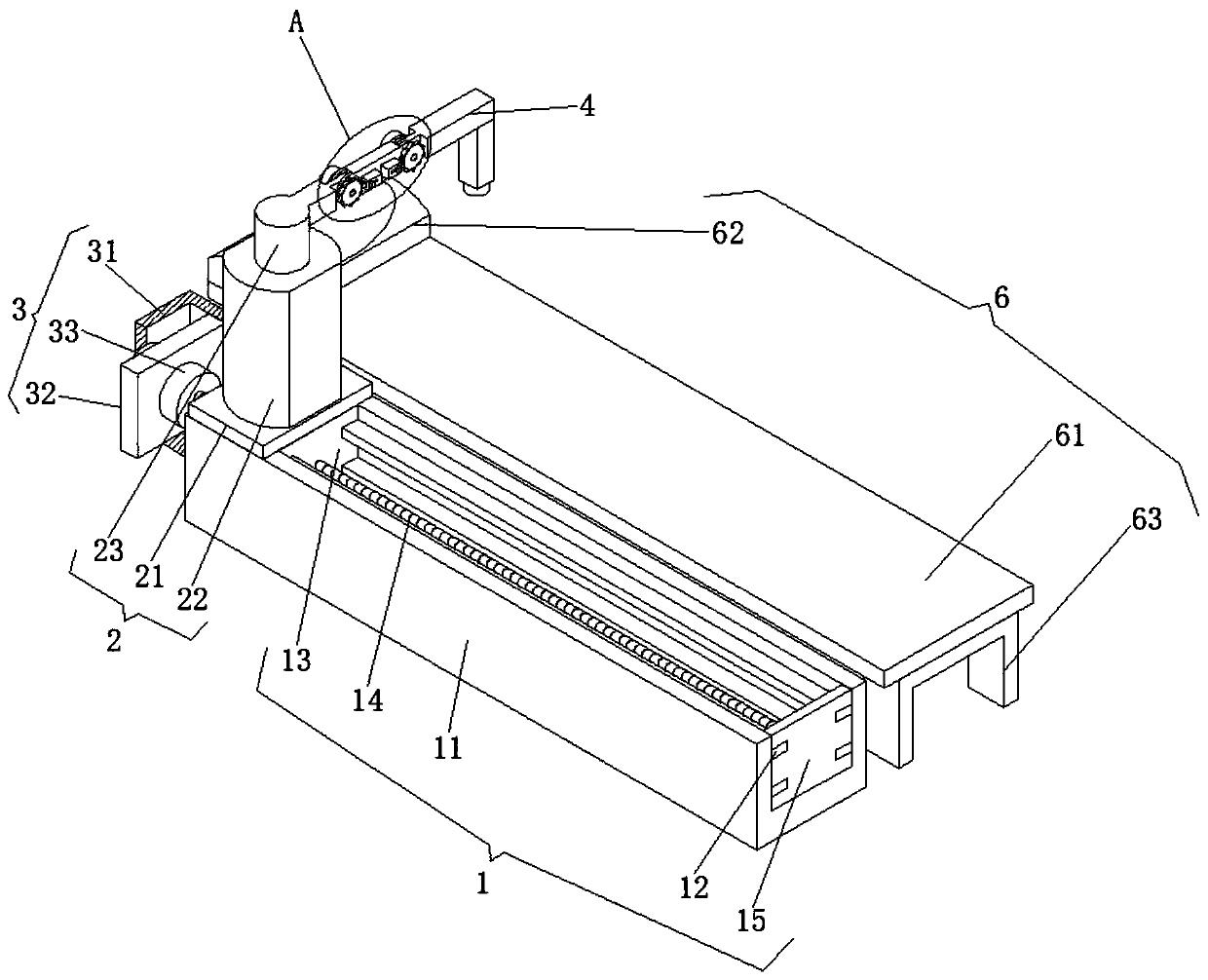 Excimer laser device for treating leucoderma