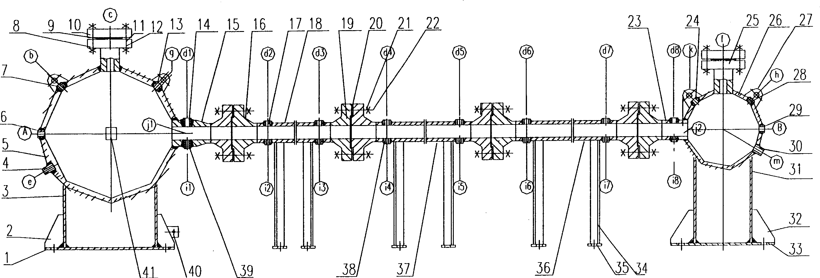 Multifunctional gas explosion experiment system