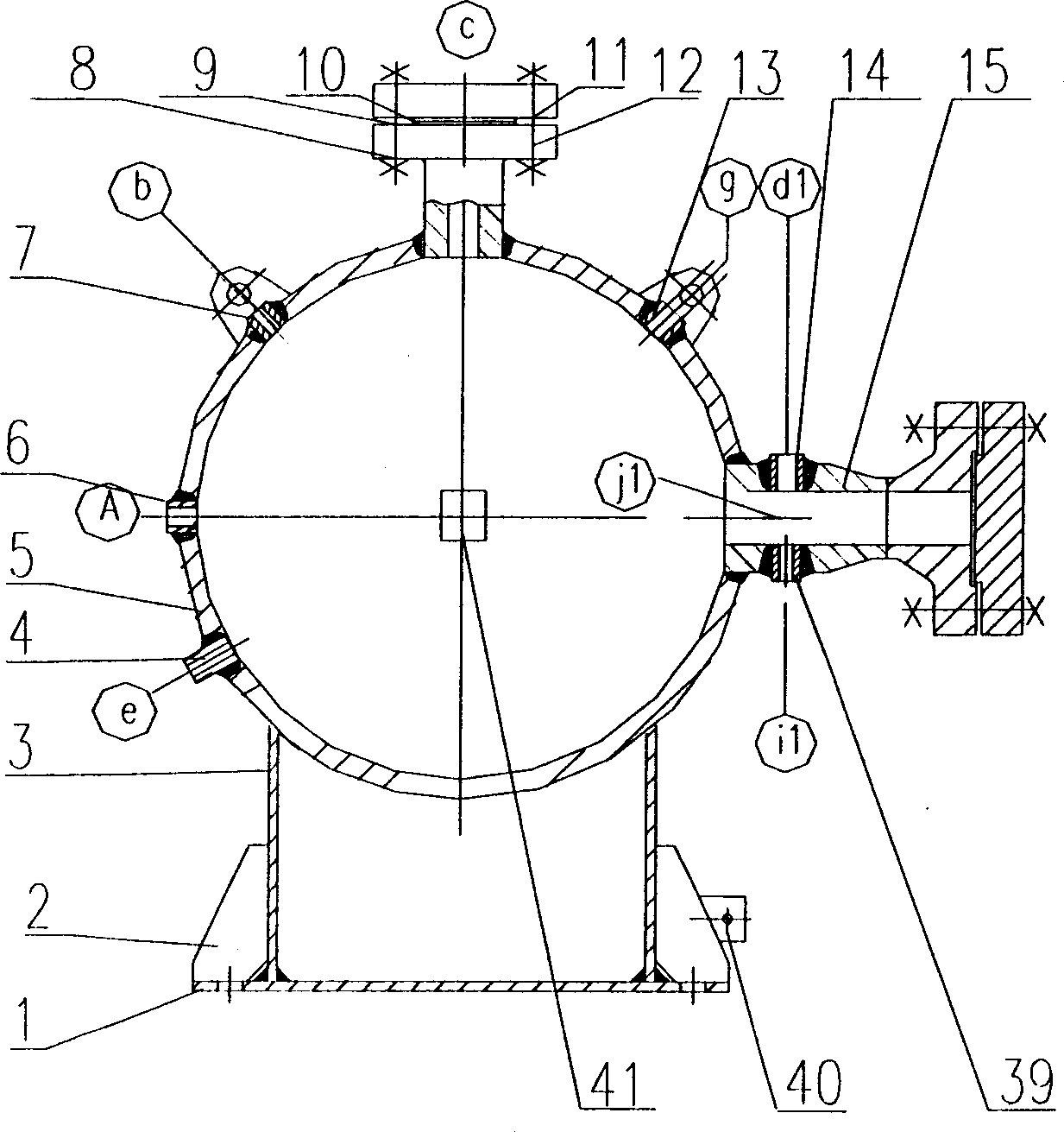 Multifunctional gas explosion experiment system