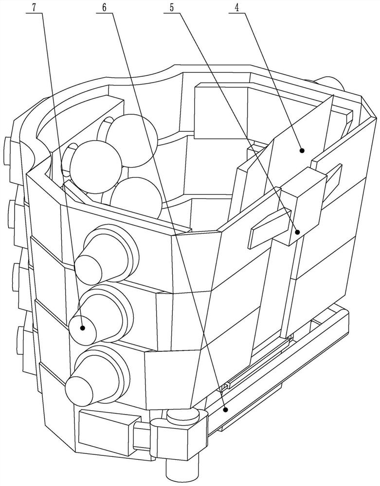 Abdominal massager for anorectal department