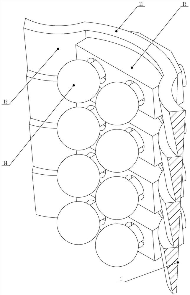 Abdominal massager for anorectal department