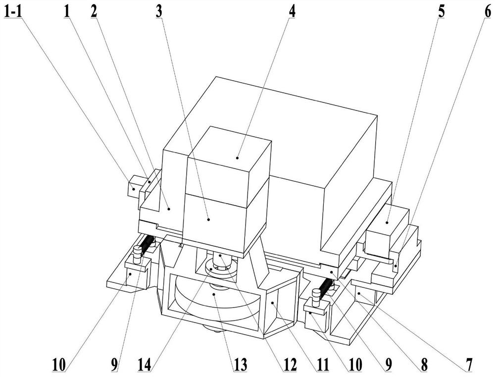 A cam type focal plane image motion compensation device for space camera