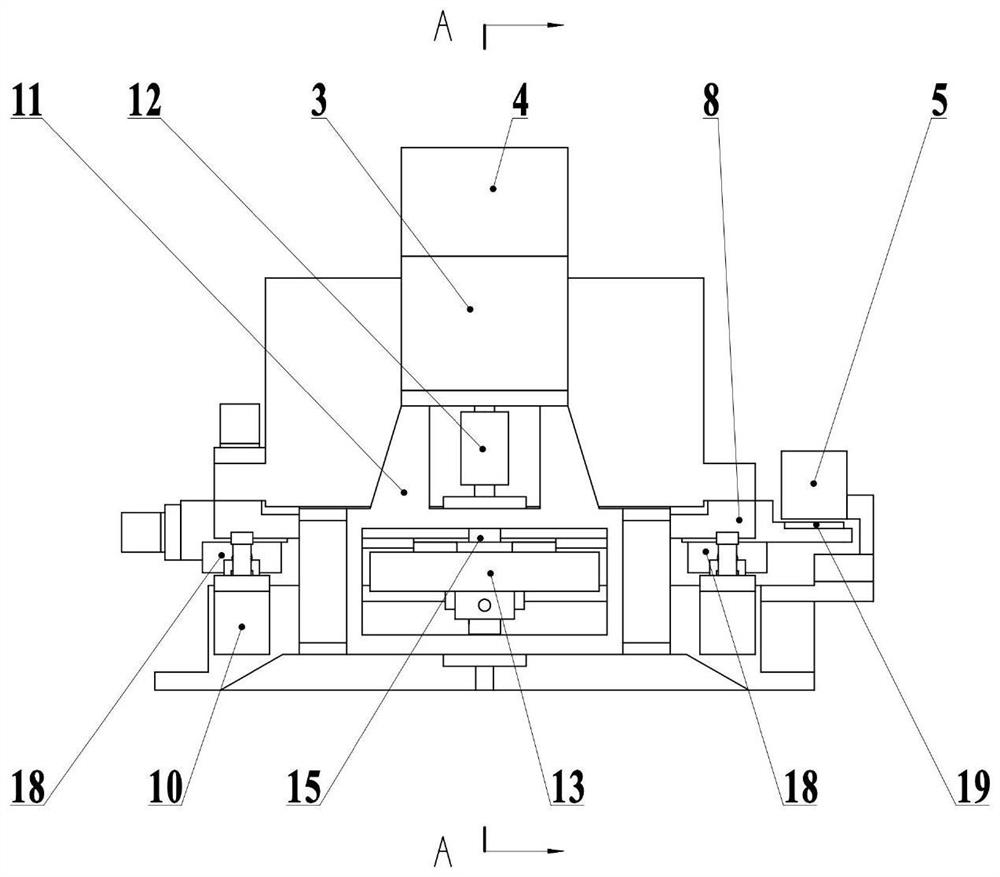 A cam type focal plane image motion compensation device for space camera