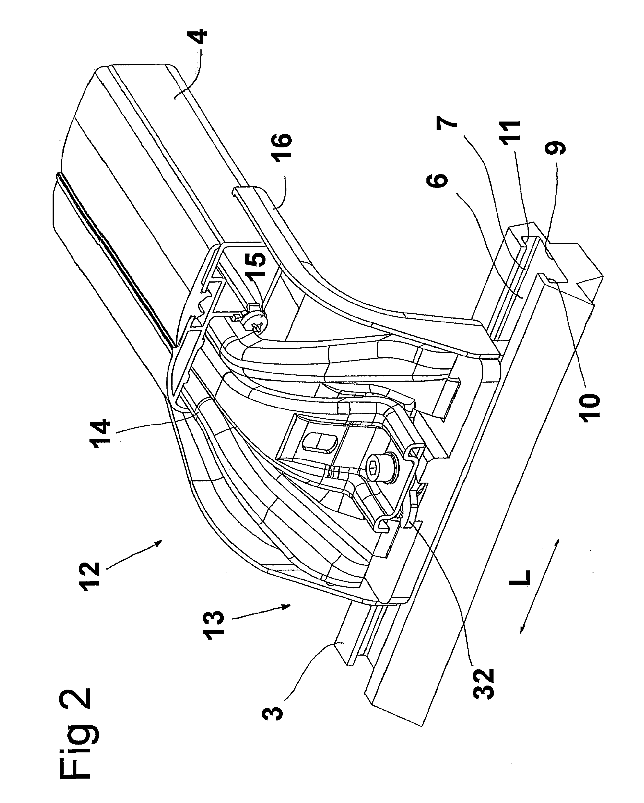 Load carrier foot