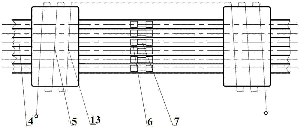 A device suitable for high-efficiency finishing of the inner surface of a non-magnetic workpiece