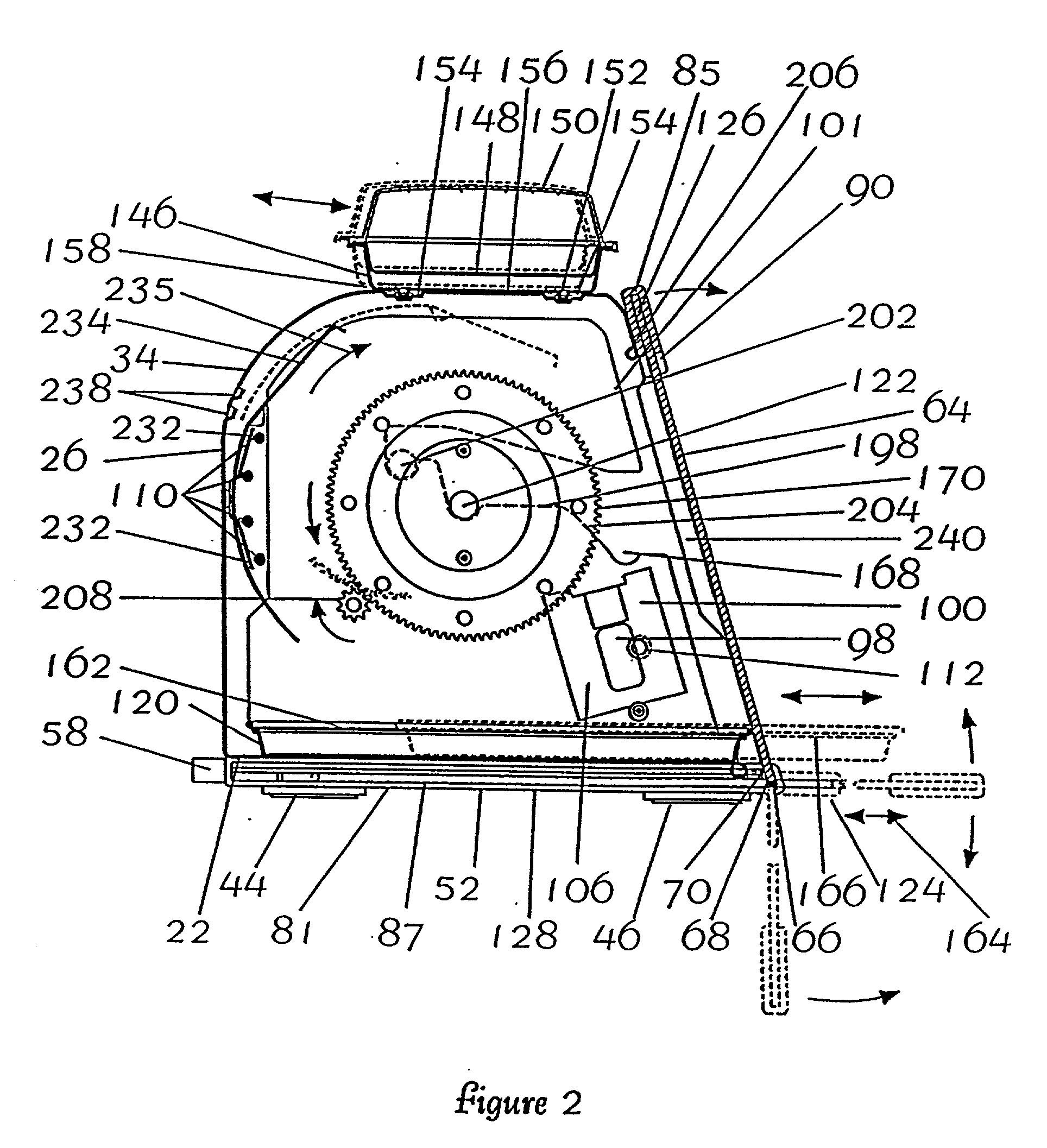 Rotisserie oven including gloves and method of using the gloves