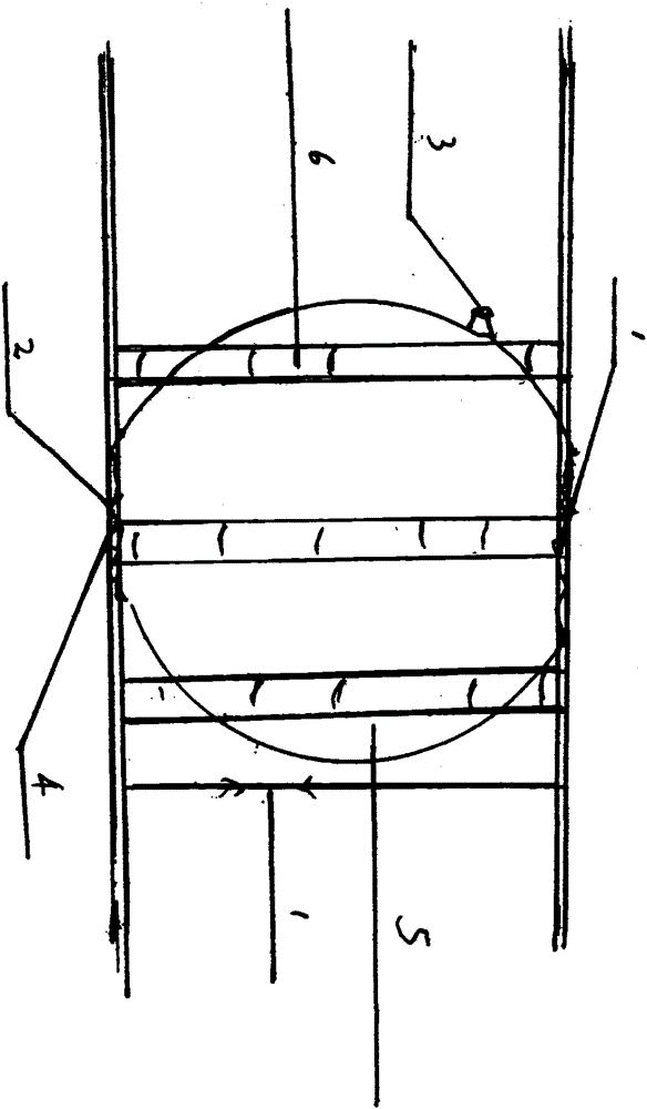 Capsule ball air inflation movable valve