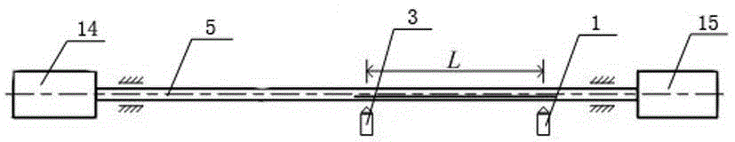 Method for testing photoelectric reflection type dynamic torque of equal-diameter rotary shaft