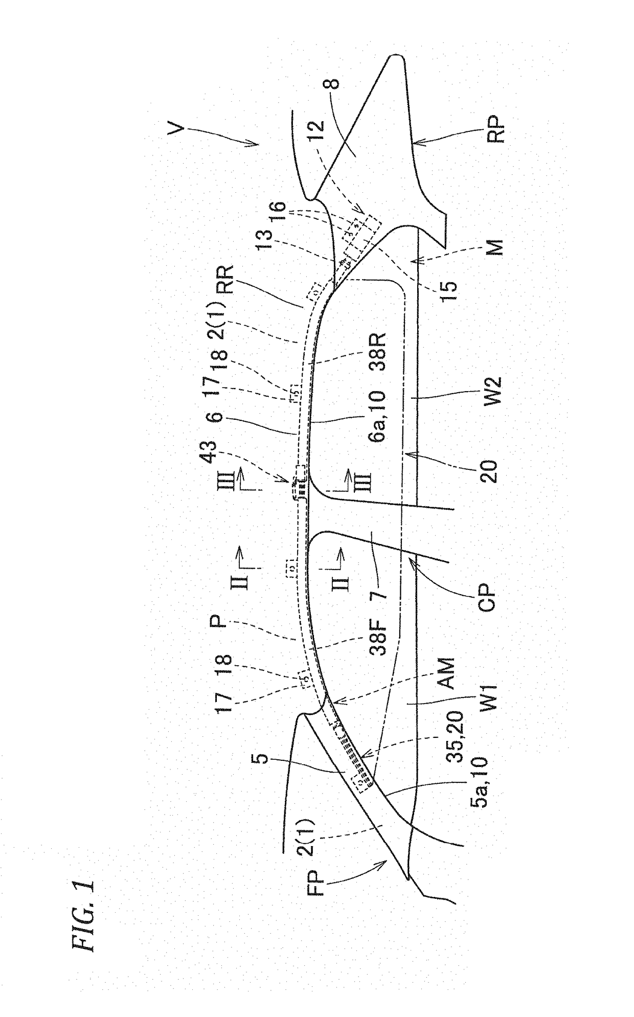 Head-protecting airbag device