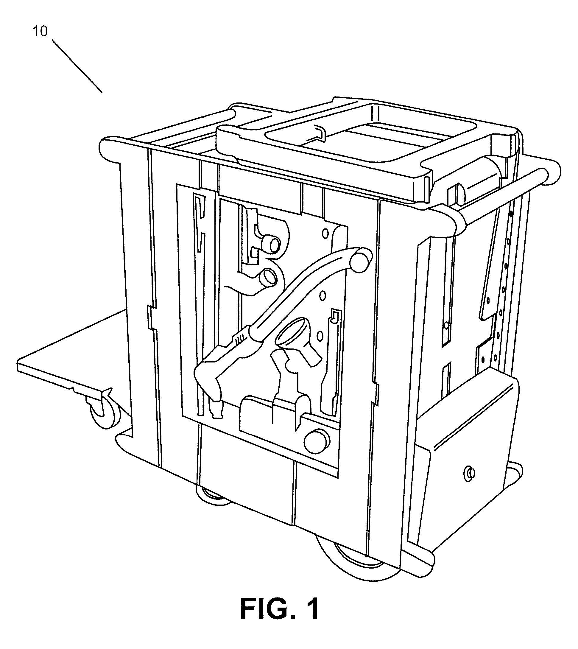 Patient room cleaning system and method