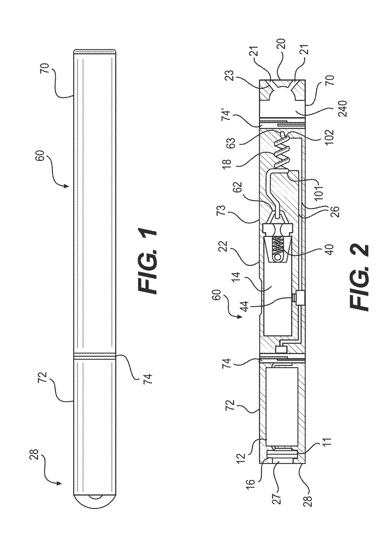 Pre-vapor formulation for formation of organic acids during operation of an e-vaping device