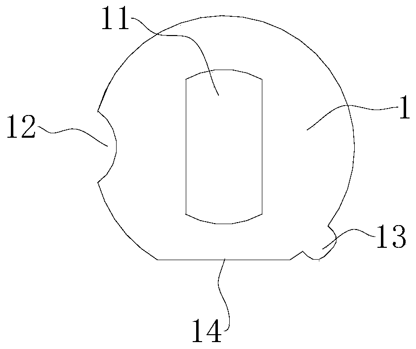 Blade, lock provided with blades and device for screening blades