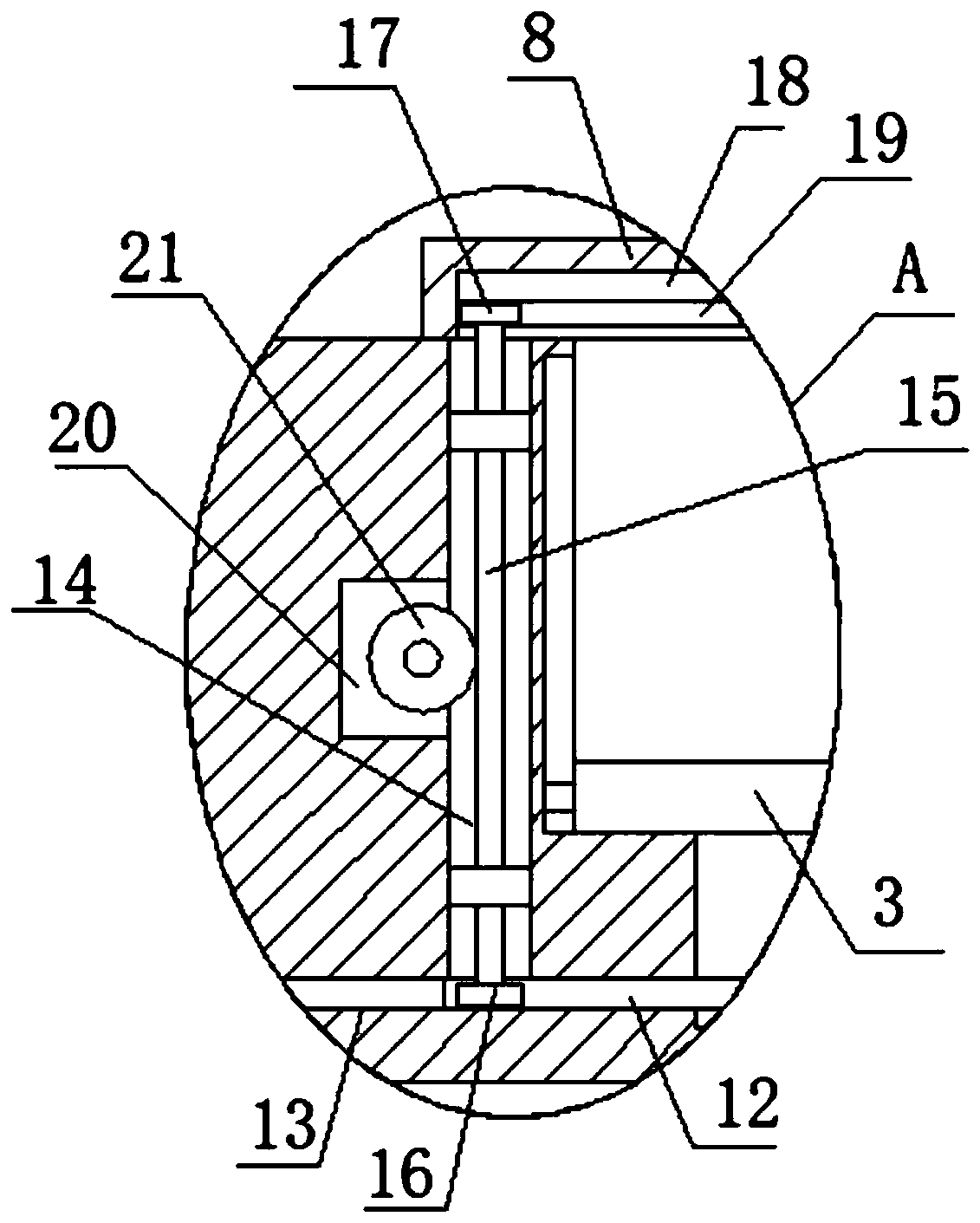 Photovoltaic power generation device capable of accommodating battery panel