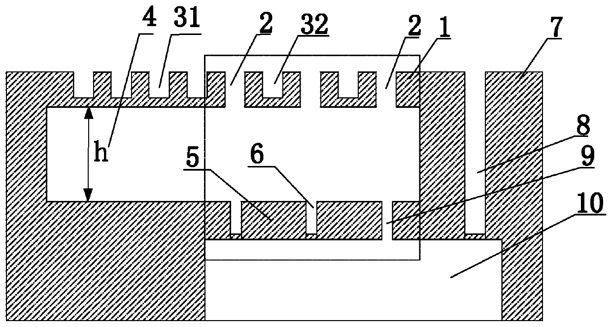 Double-layer overlapped goaf blasting treatment method