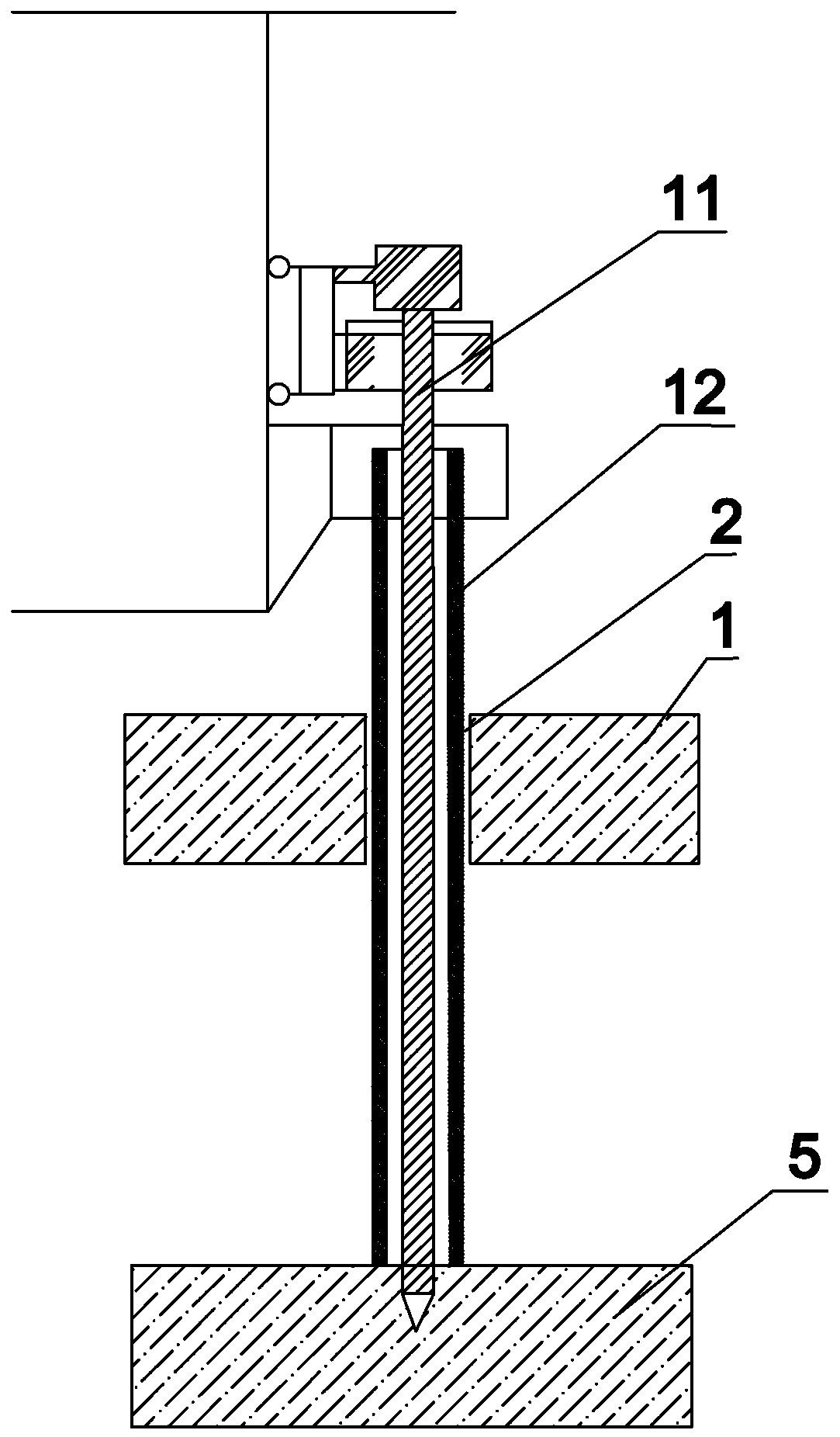 Double-layer overlapped goaf blasting treatment method