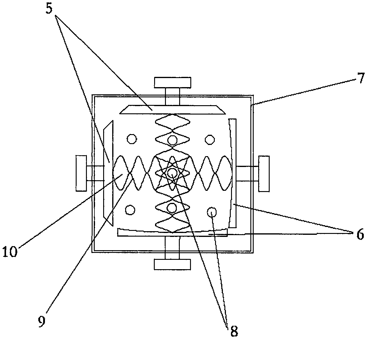 Intelligent acoustic levitation protection system and armored vehicle comprising same