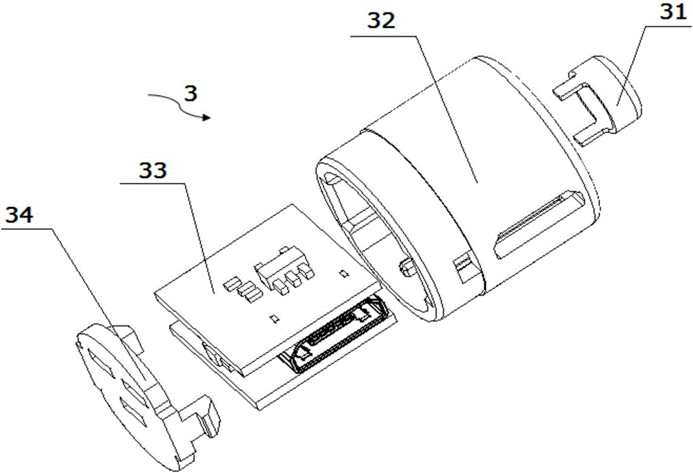 Constant-voltage protection structural member with USB interface and secondary battery using same