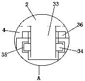 Rotary machining die for forge piece machining