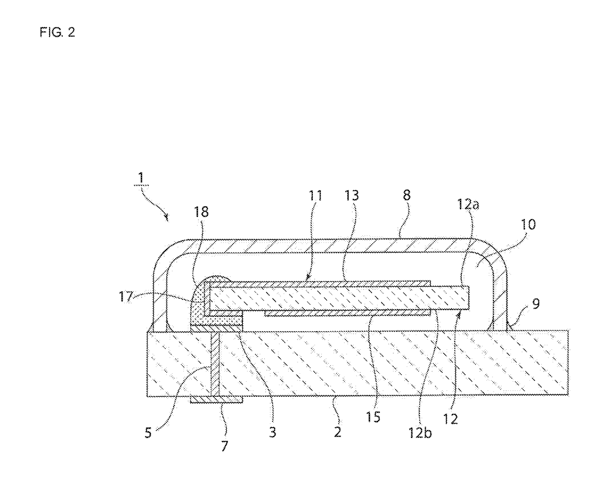 Piezoelectric vibration component having distinguishable opposing principal surfaces