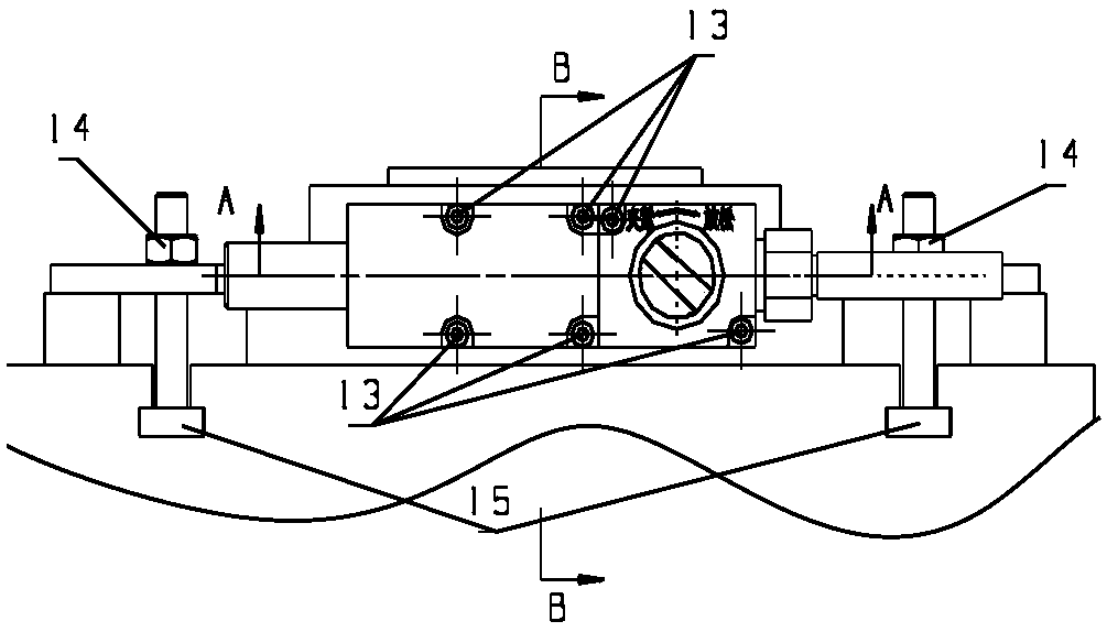 Vacuum suction cup pressure-suction auxiliary device replacing vacuum pump outside CNC machining machine