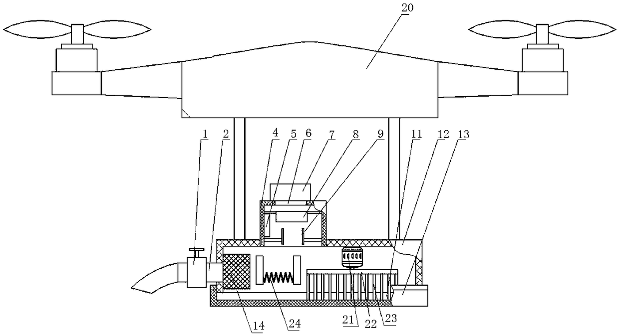 Smart ground cleaning dryer