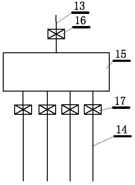 Uniform ammonia spraying system and method for controlling same