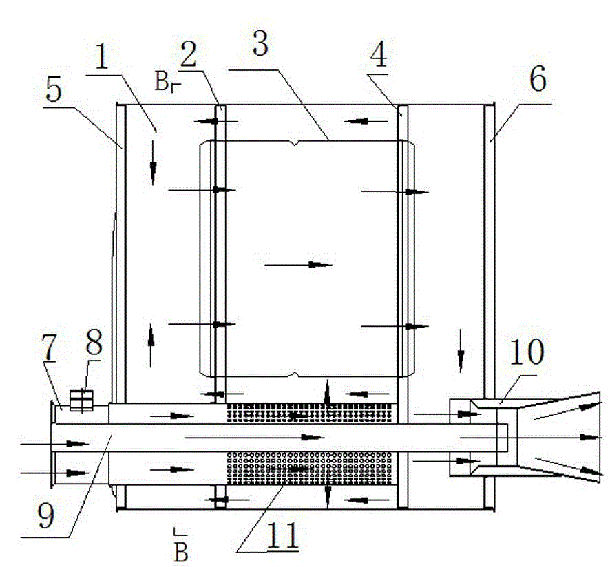 Novel exhaust ejection postprocessor