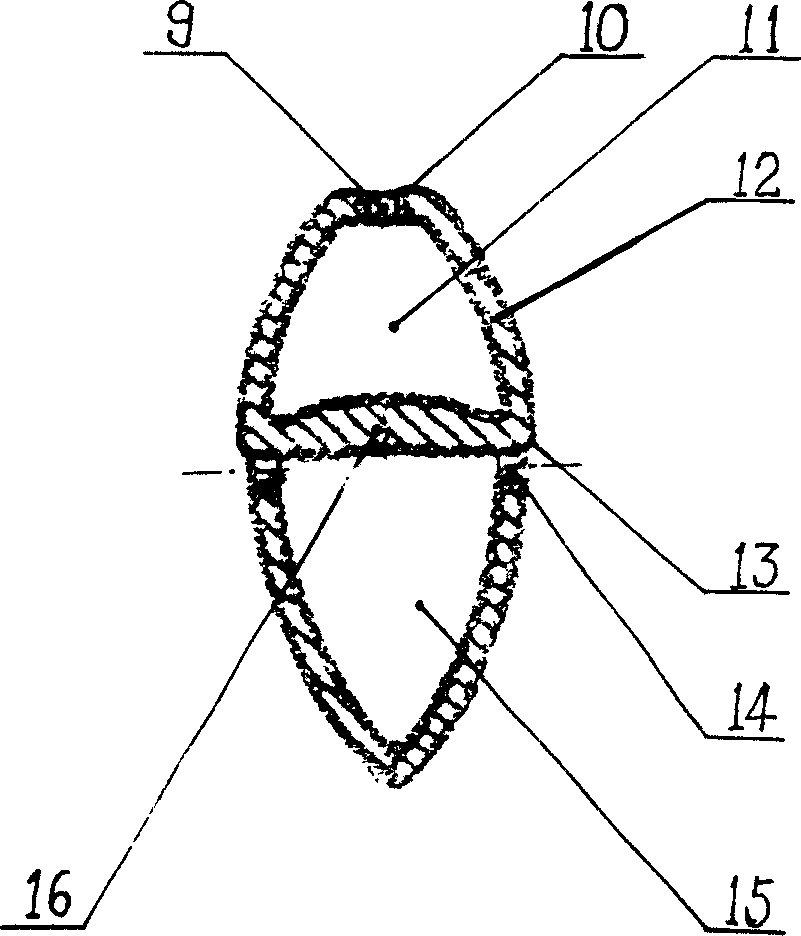 Uniform speed flow measuring device possessing speed raising function