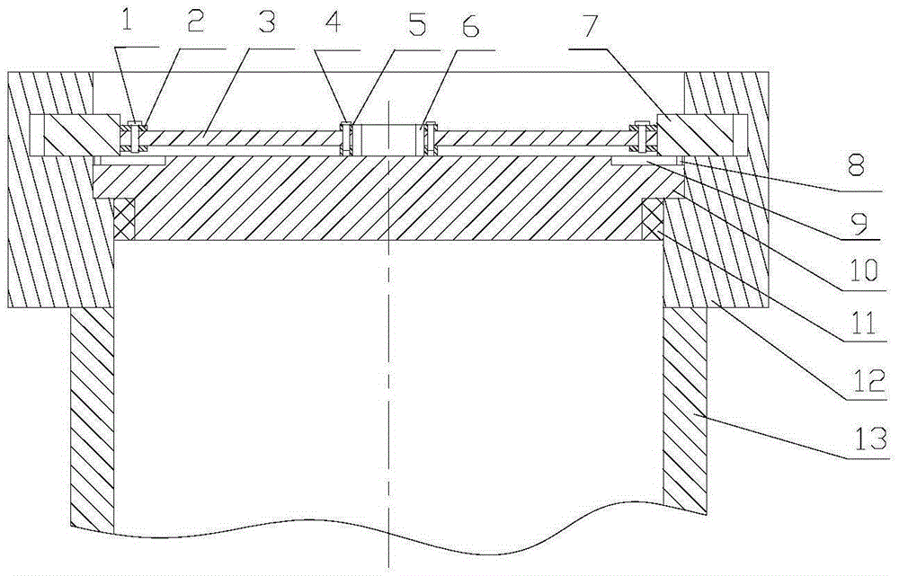 Subdivision ring type fast opening device for container sealing end cover and natural gas filter