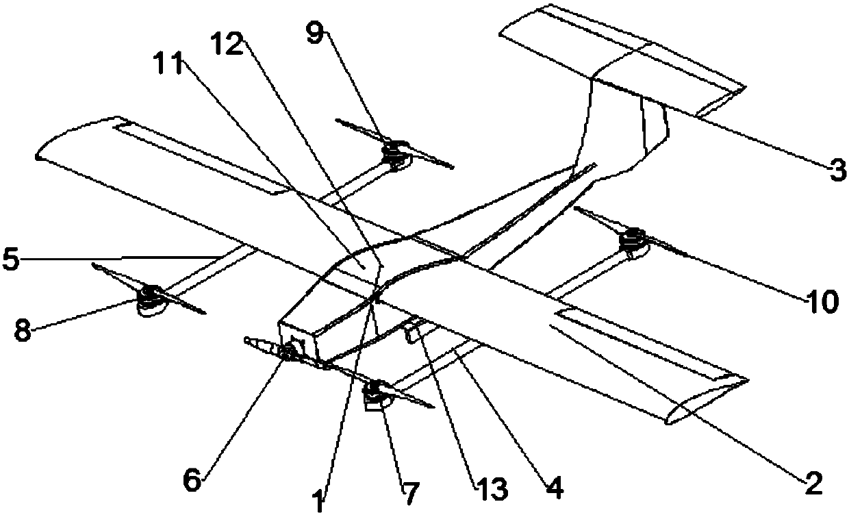 Express delivery unmanned aerial vehicle