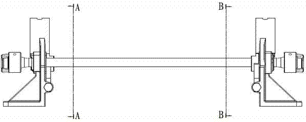 Adjustable cab double-torsion-bar turnover mechanism and assembling method