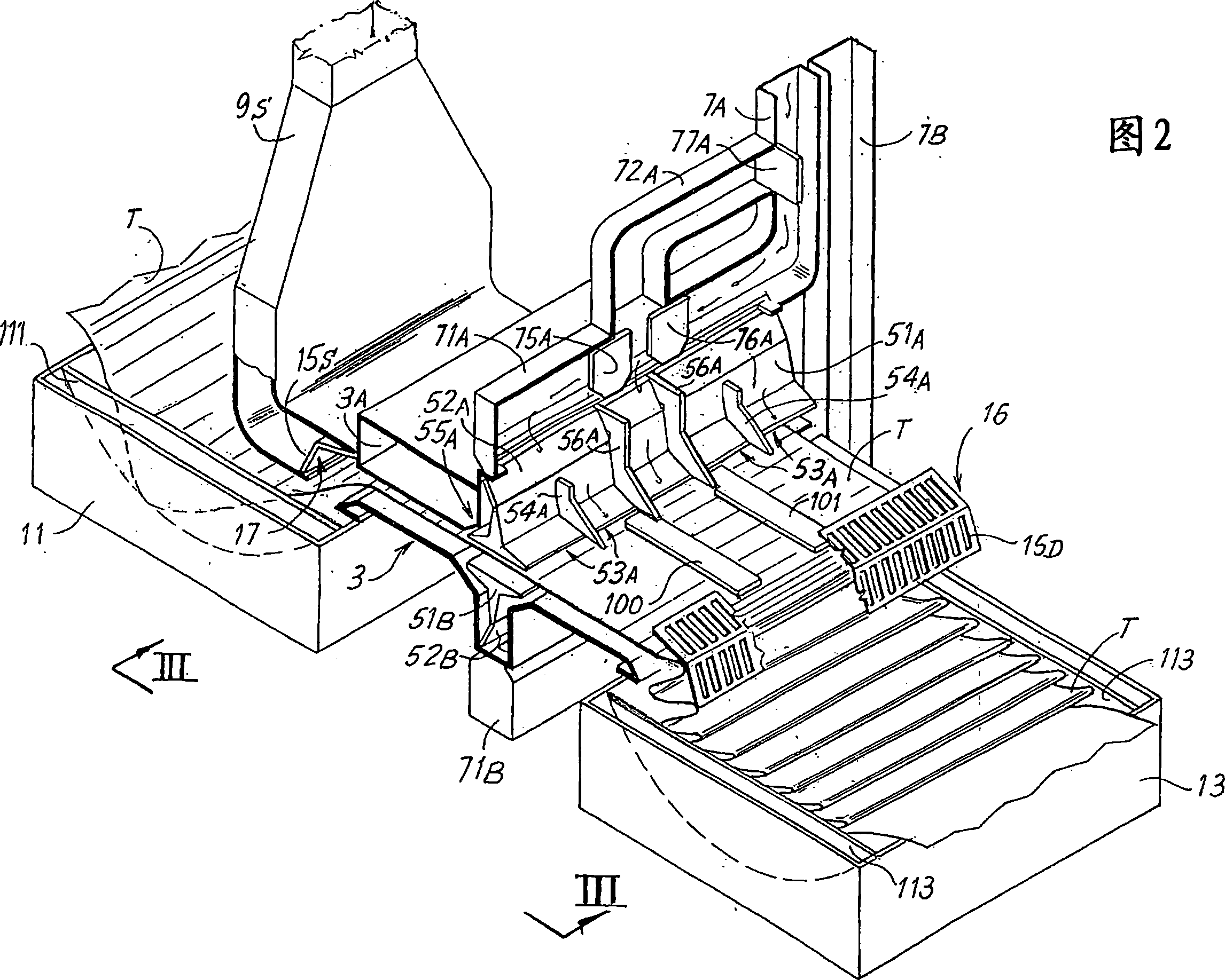 Machine and method for treating both an open width fabric and a fabric in rope form